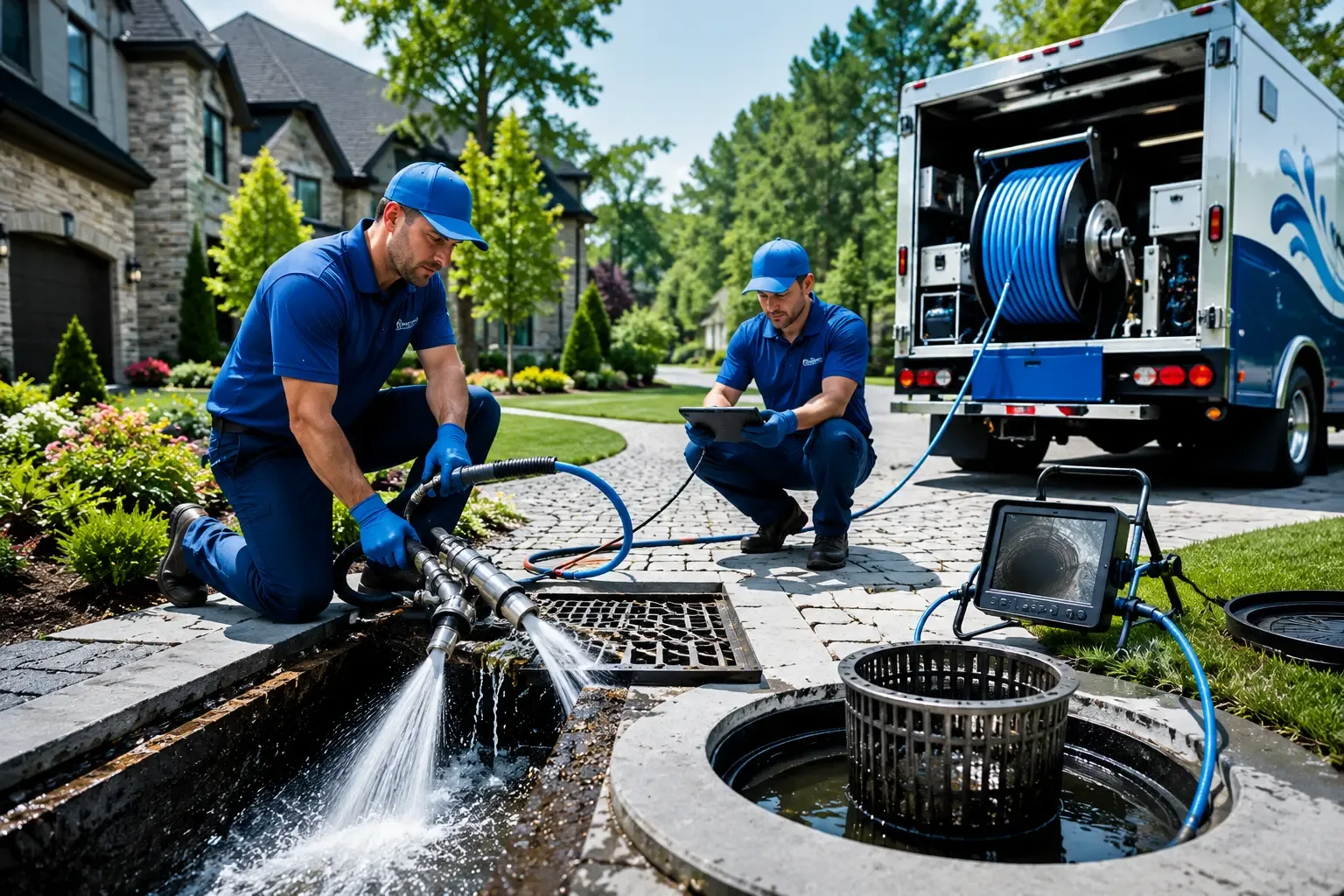 Local outdoor drain cleaning professionals in Wellman, TX