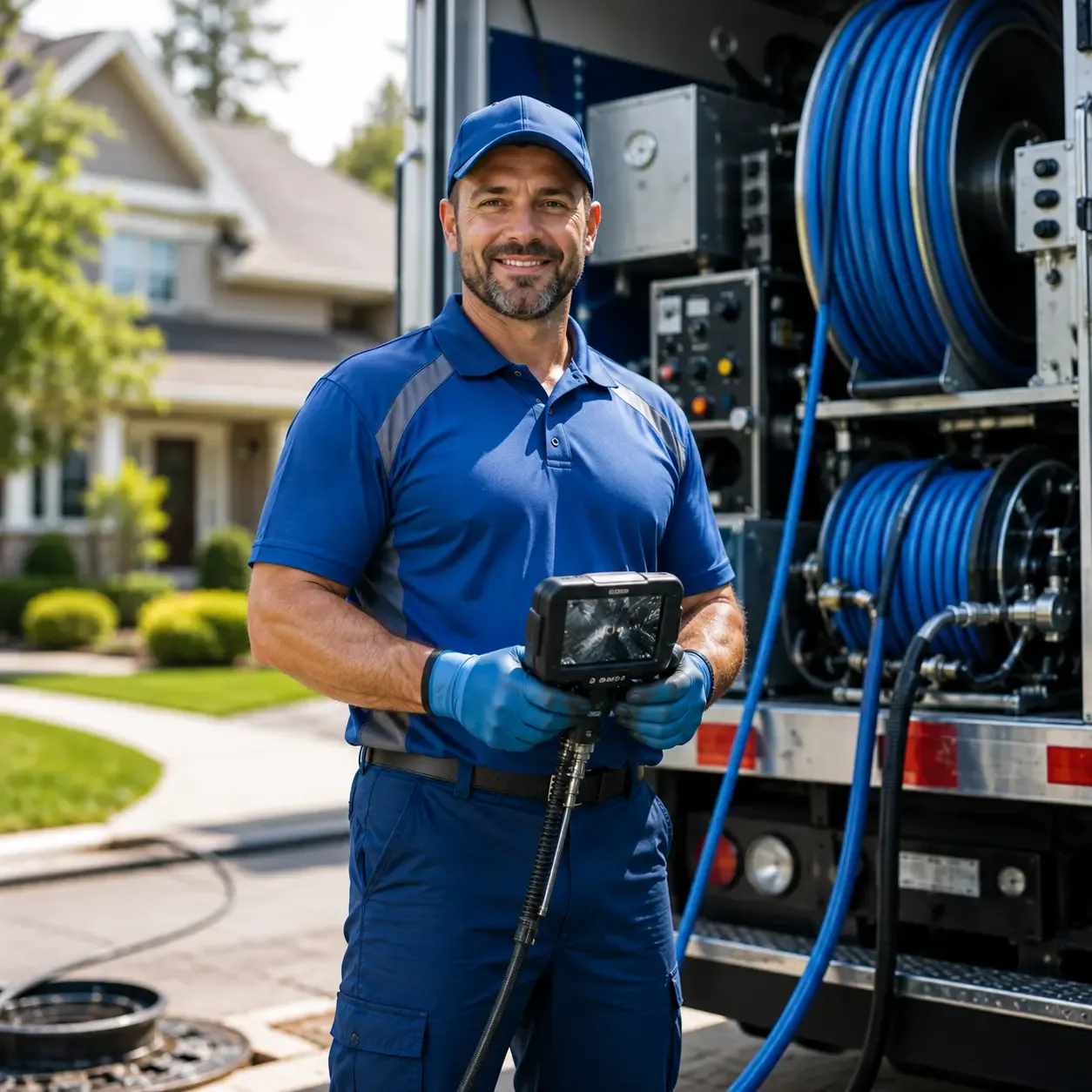 Local outdoor drain cleaning specialists in Wellman, TX